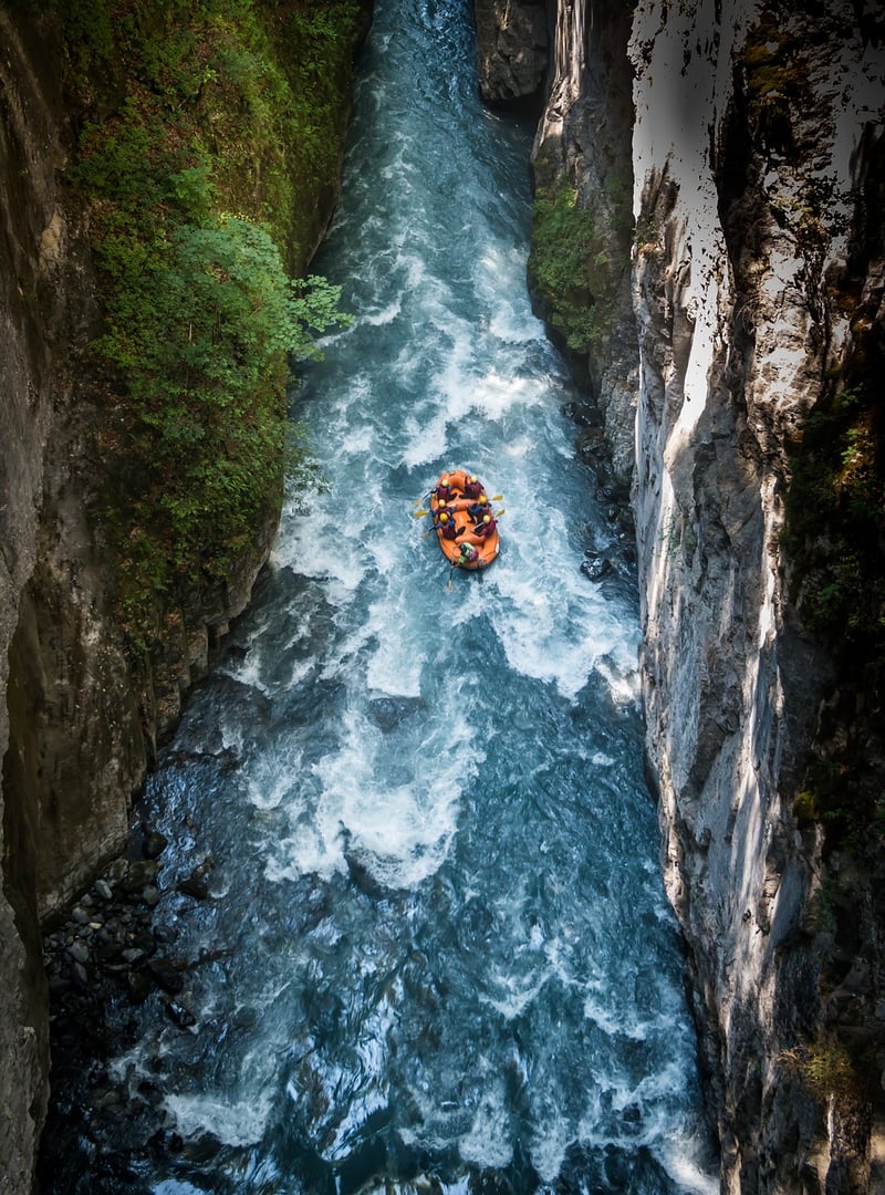 White-Water Rafting Image